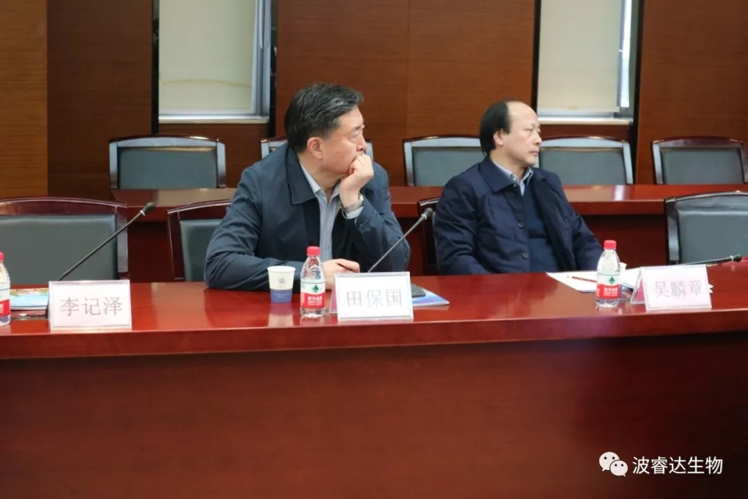 Tian Baoguo, deputy director of the Ministry of Science and Technology of the Ministry of Science and Technology, inspected the enterprise